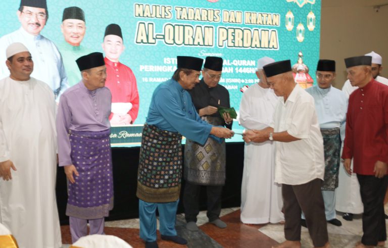 Tun Musa, Hajiji hadir Majlis Sambutan Nuzul Al-Quran negeri Sabah