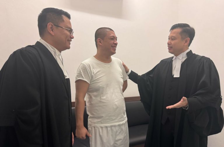 Lelaki bebas dakwaan dadah, terlepas hukuman mati