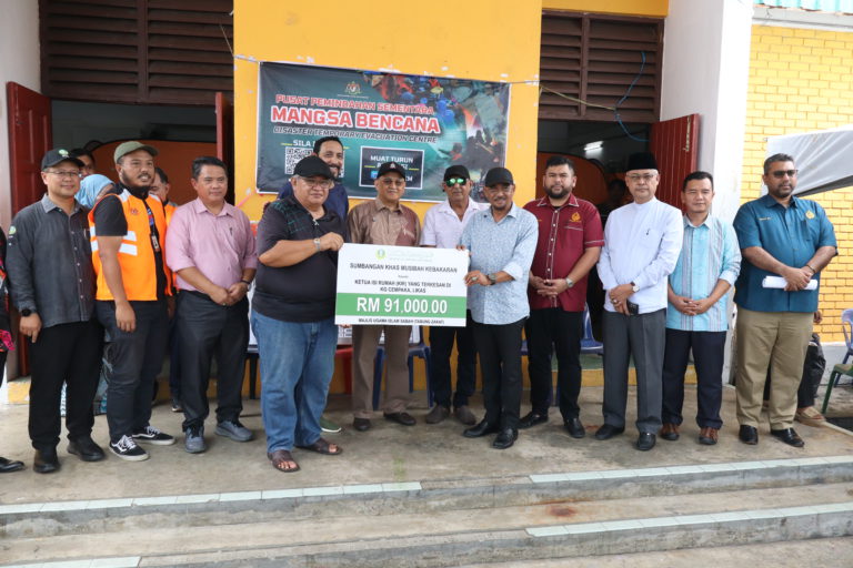 Anak mangsa kebakaran di Likas akan dibantu melalui TPNS