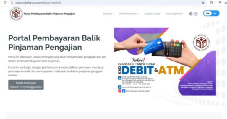 KYS lancar portal pembayaran pinjaman, tawar insentif rebat madani