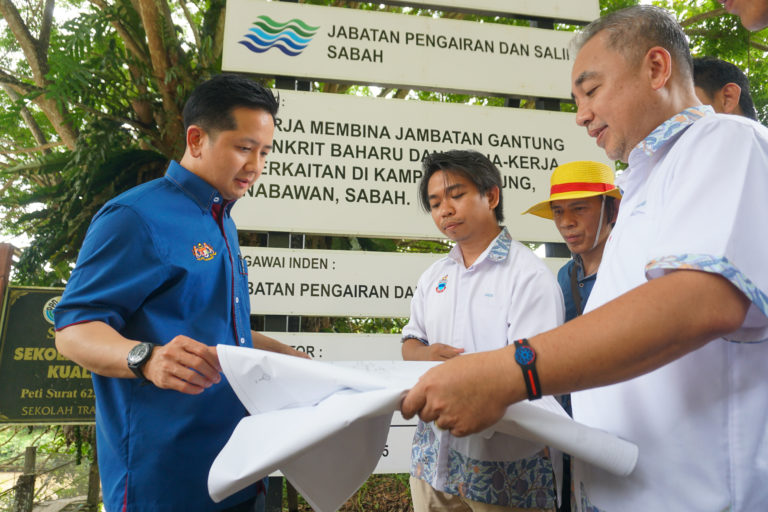 Tiga projek utama giat dilaksanakan di pedalaman Nabawan
