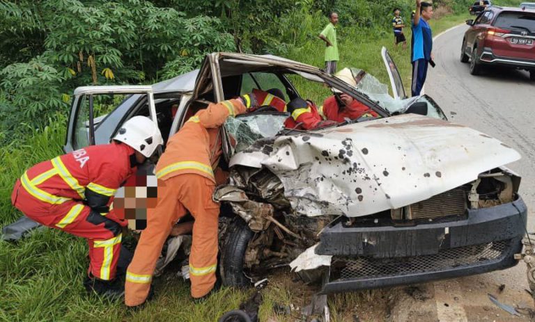 Seorang lelaki maut dalam kemalangan libatkan dua kenderaan di Sook