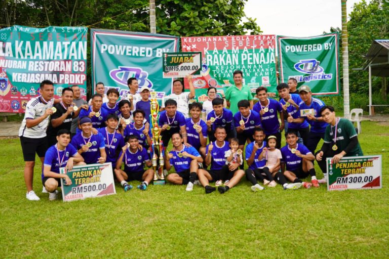 Pasukan Perkasa Padu FC juara Piala Kaamatan Kuala Penyu