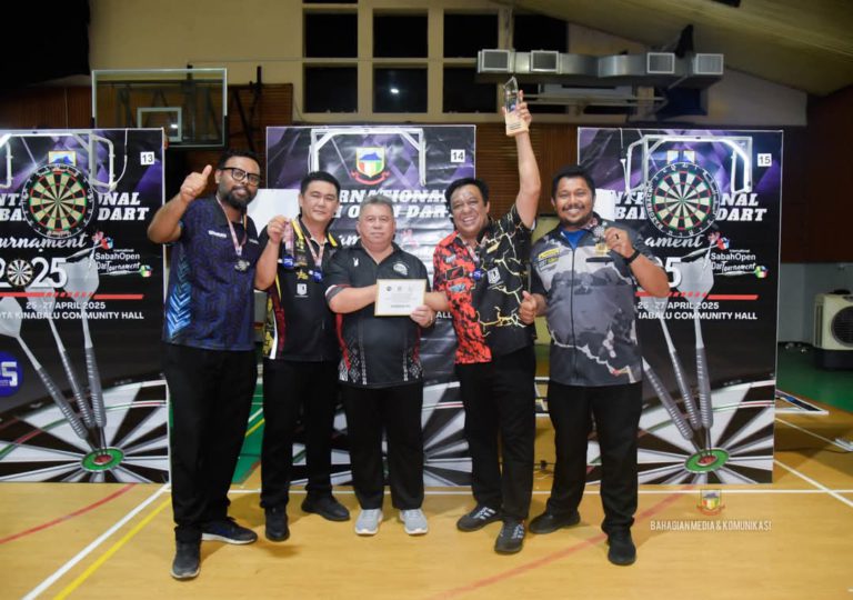 ILD Warrior juara Kejohanan Dart Terbuka Antabangsa Sabah