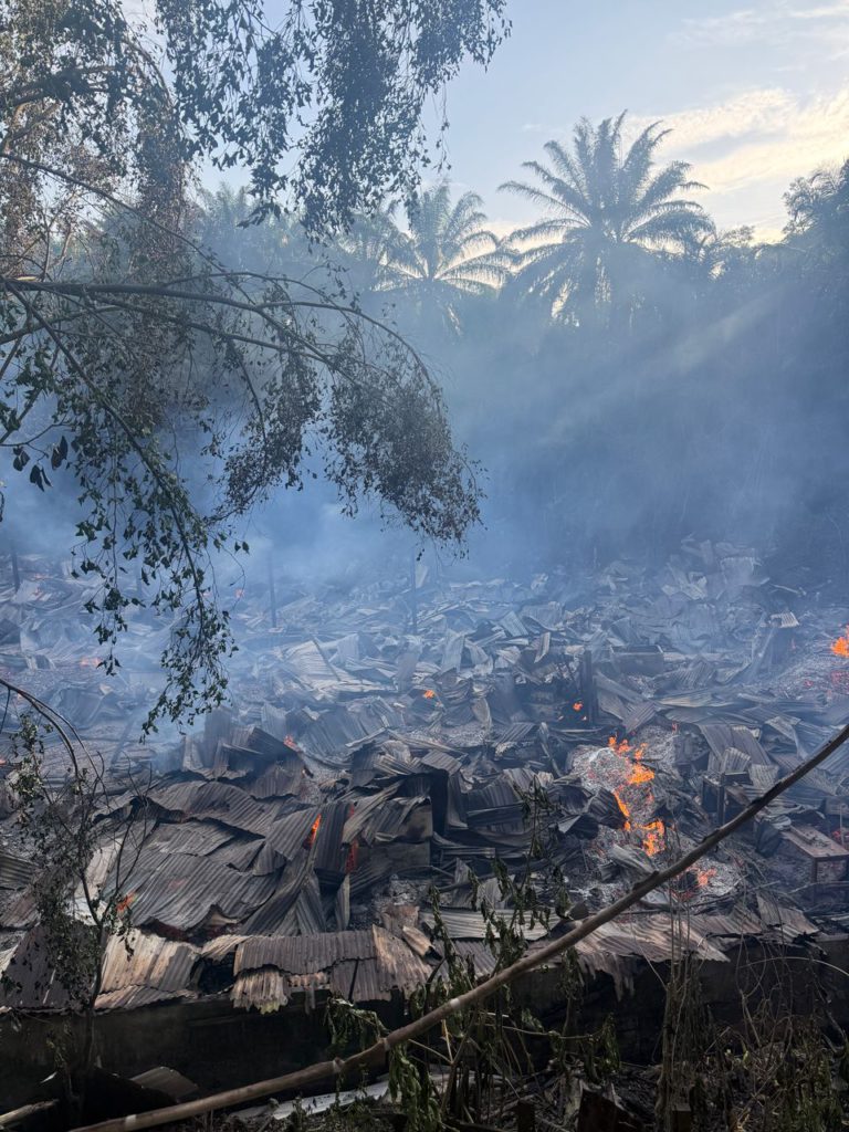Kebakaran musnahkan kilang dan rumah sewa, penyewa dan pekerja selamat