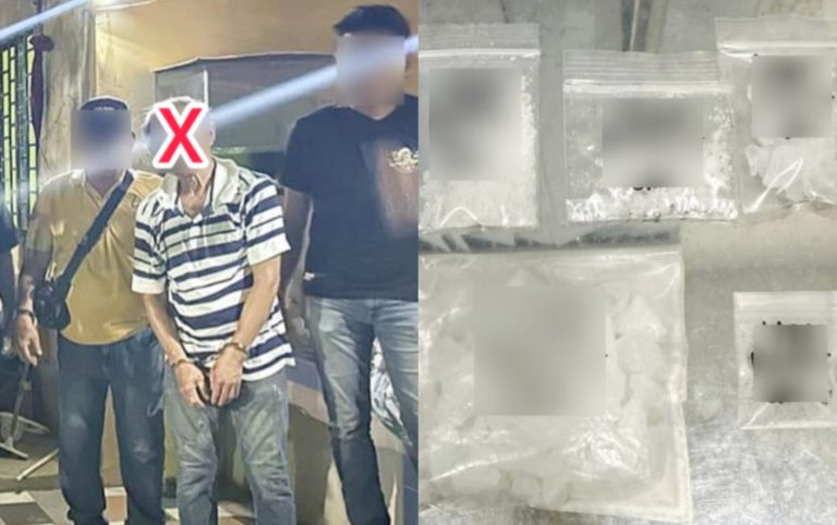 Lelaki tempatan ditahan, dadah bernilai lebih RM5,500 dirampas