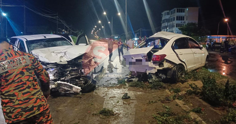 Lima cedera dalam kemalangan babitkan dua kenderaan di Sandakan