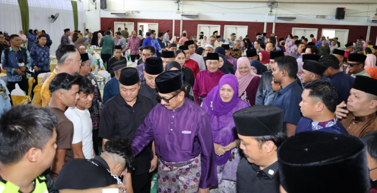 TYT, Ketua Menteri hadir Rumah Terbuka Aidilfitri di Papar