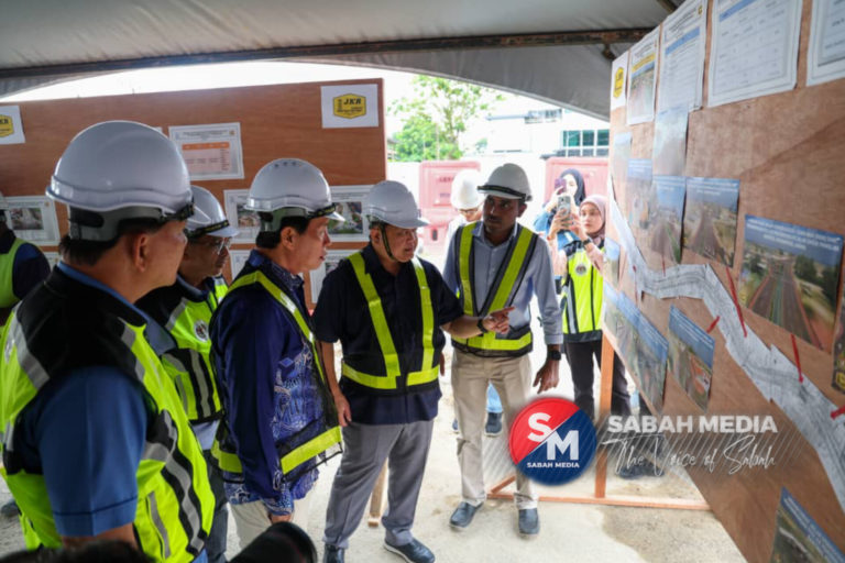 Naik taraf Jalan Donggongon-Tambunan dijangka siap pada Oktober 2026