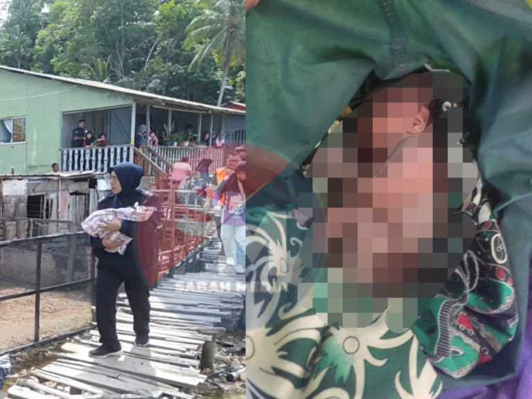 Bayi lelaki ditemui ditinggalkan di hadapan tangga rumah