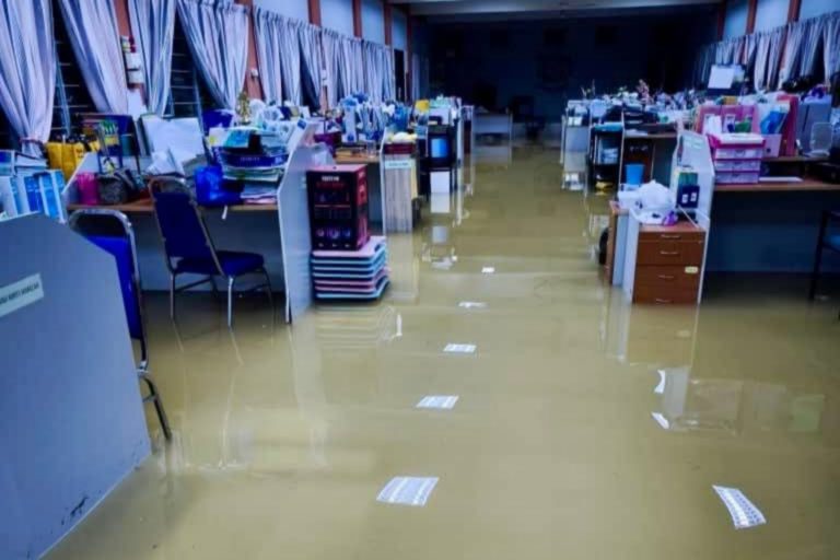 Banjir Nabawan : Lima sekolah tidak dapat beroperasi