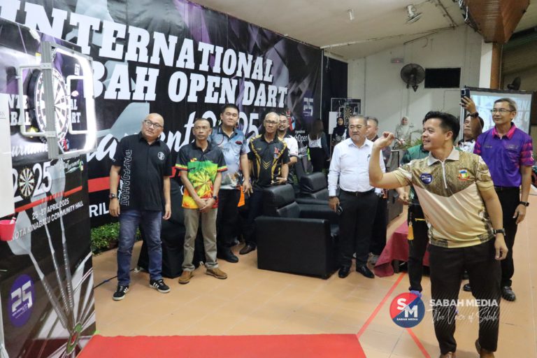 700 peserta sertai ‘International Sabah Open Dart Tournament 2025’