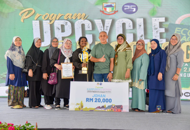 Kampung Kobuni johan cabaran ‘Kampungku Bersih’