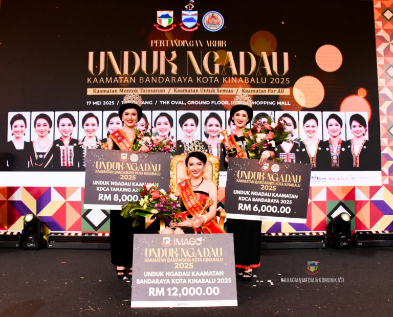 Evanatie Sannie dinobat Unduk Ngadau Bandaraya Kota Kinabalu 2025