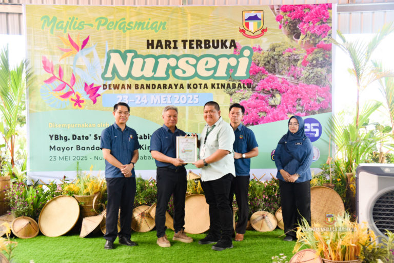 Nurseri DBKK pacu revolusi hijau bandaraya Kota Kinabalu