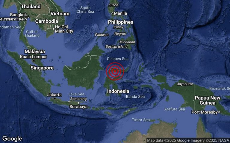 Gegaran gempa bumi Sulawesi dirasai di beberapa kawasan  di Sabah