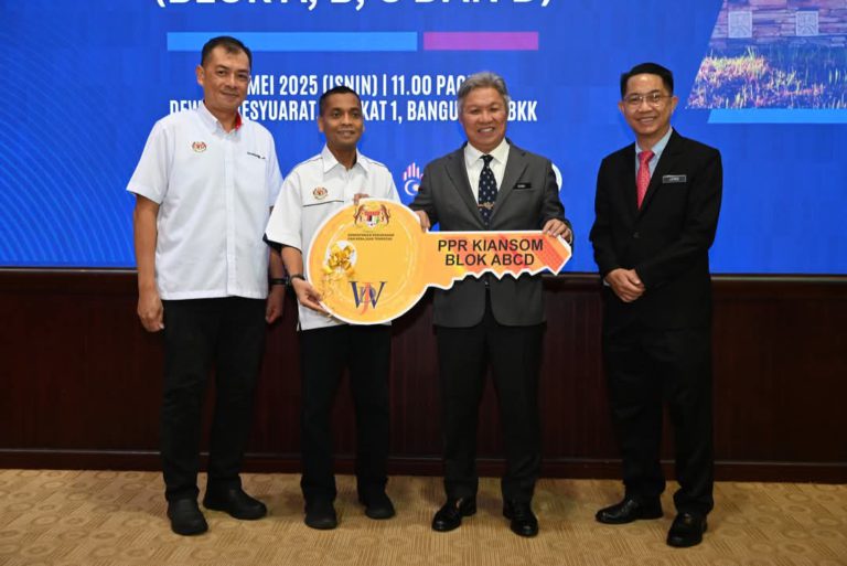 313 unit PPR Kionsom siap sepenuhnya, sedia didiami penduduk B40 dan M40