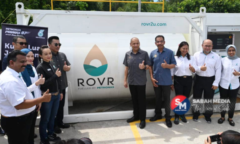 Petrol RON97 mula dijual di Petronas Kimanis untuk kemudahan pelawat Brunei