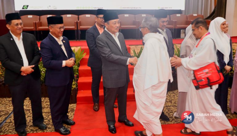 137 bakal jemaah haji Sabah berlepas ke Tanah Suci