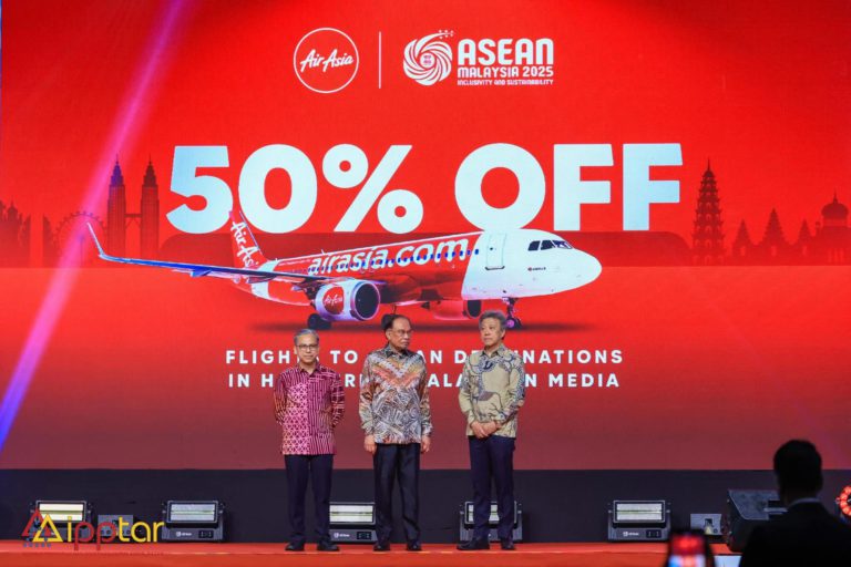 Media tempatan terima diskaun 50 peratus tambang AirAsia ke destinasi dalam ASEAN