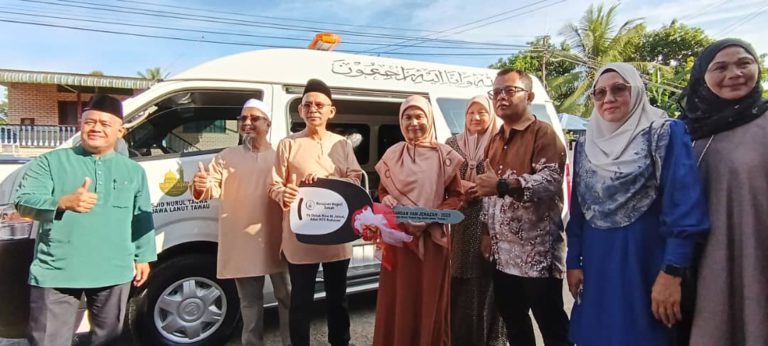 Masjid Nurul Taqwa terima van jenazah pertama di DUN Kukusan