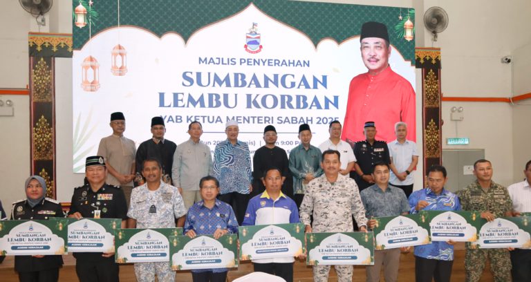 Ketua Menteri serah sumbangan 200 ekor lembu korban