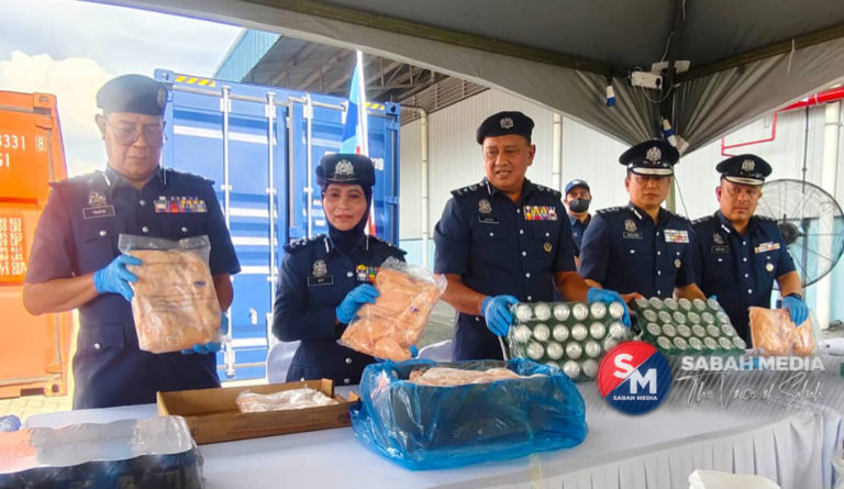 JKDM Sabah mematahkan penyeludupan bernilai RM16.6 juta