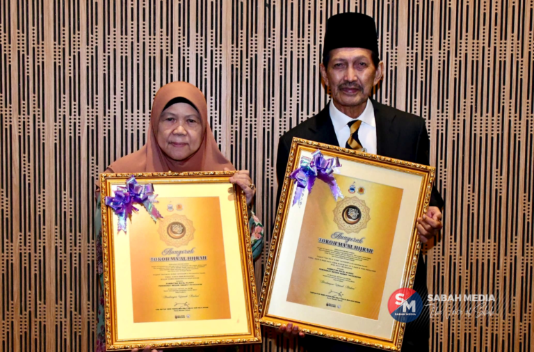 Amir Kahar, Norsuadah dinobat Tokoh Maal Hijrah Sabah 1447H