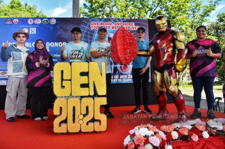 Gen 20:25 sasar golongan belia derma darah