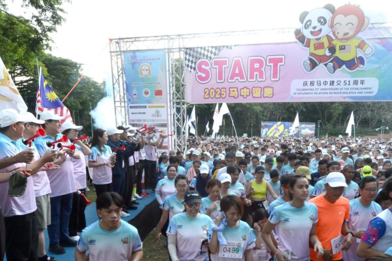 Lebih 5,000 sertai larian persahabatan Malaysia-China 2025 di Kota Kinabalu