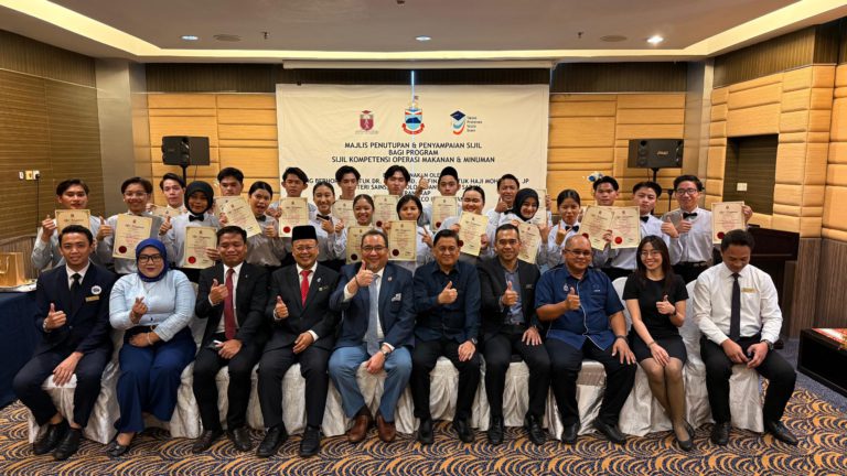 Program TVET hospitaliti tajaan TPNS beri peluang kerjaya kepada belia B40