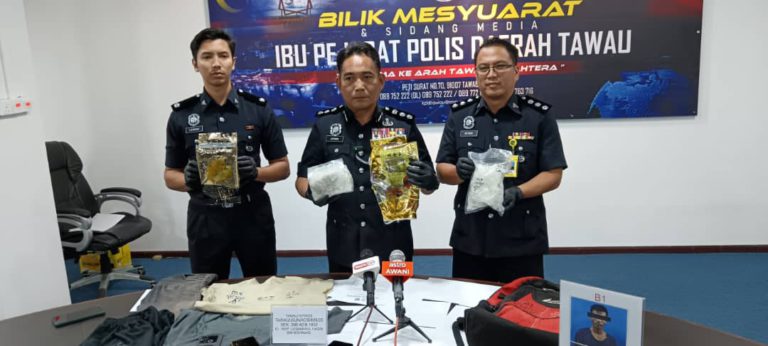 Jenayah Tawau turun 54%, polis terus agresif perangi dadah