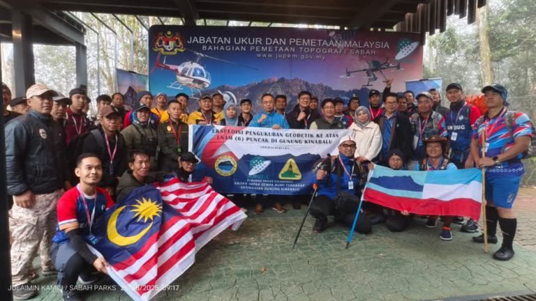 Enam puncak Gunung Kinabalu diukur semula selepas 28 tahun