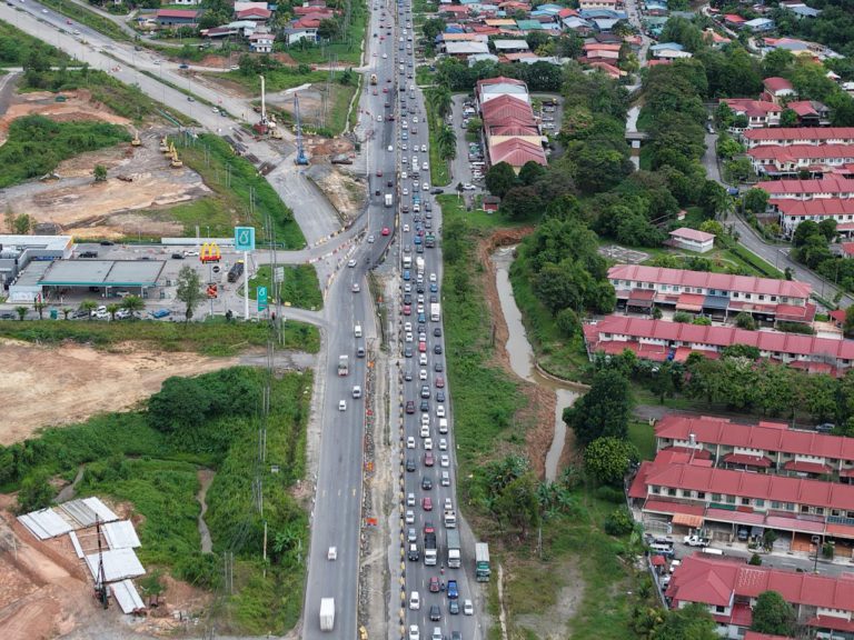Kelemahan pengurusan trafik di laluan bertingkat Tebobon jejaskan keselamatan penduduk