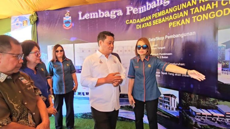 Projek Komersial Fasa II dibina di Pekan Baharu Tongod