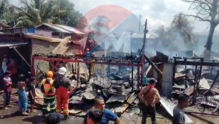 Kebakaran besar musnahkan 26 buah rumah di Kampung Kurnia Jaya Tawau