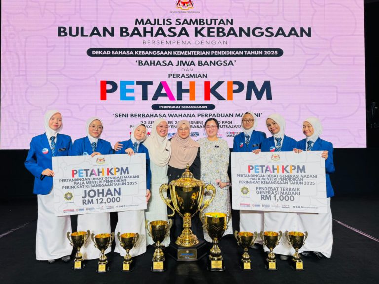 Sabah rangkul juara Debat Generasi MADANI peringkat kebangsaan 2025