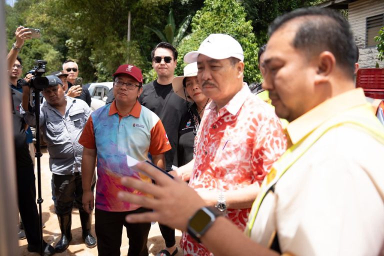 Laluan Jalan Penampang–Tambunan dibuka satu lorong, kerja baik pulih 24 jam dipergiat