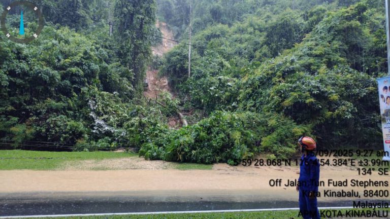 122 insiden bencana alam direkodkan dalam seminggu – JKR Sabah