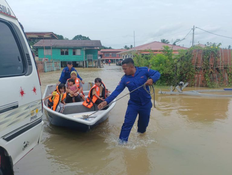 Mangsa banjir Sabah meningkat kepada 2,813 orang