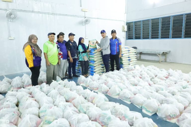 491 keluarga terkesan banjir terima bantuan bakul makanan