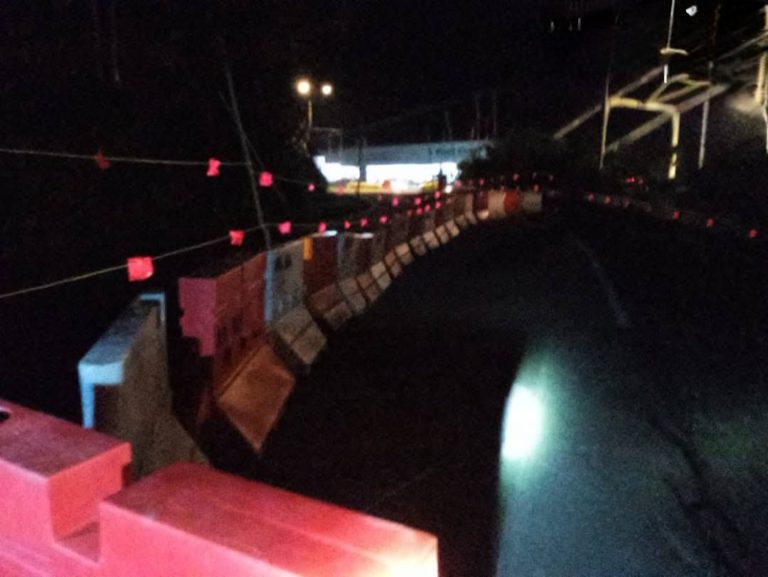 Lorong Jalan Bantayan Damat Sawah ditutup, pengguna diminta berhati-hati