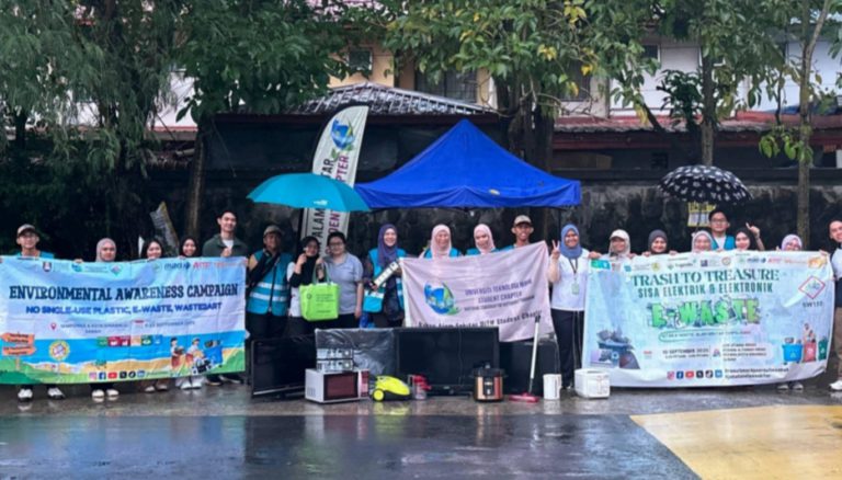 Mahasiswa UiTM himpun 180kg E-Waste, tingkat kesedaran alam sekitar