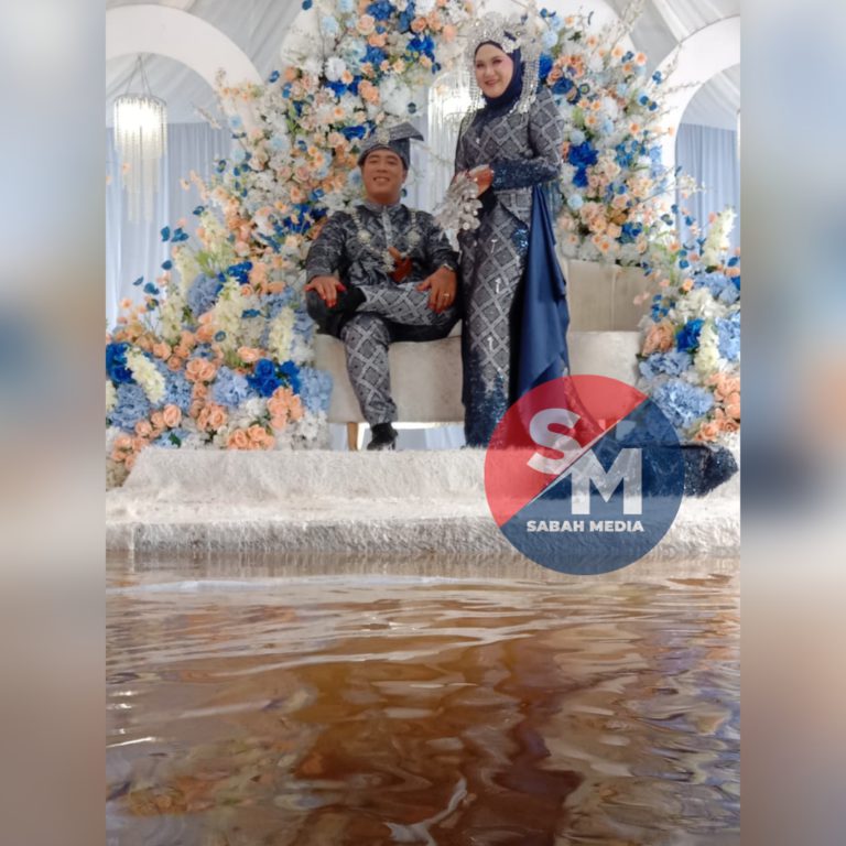 Bersanding ‘atas air’, kenangan terindah buat pengantin baharu