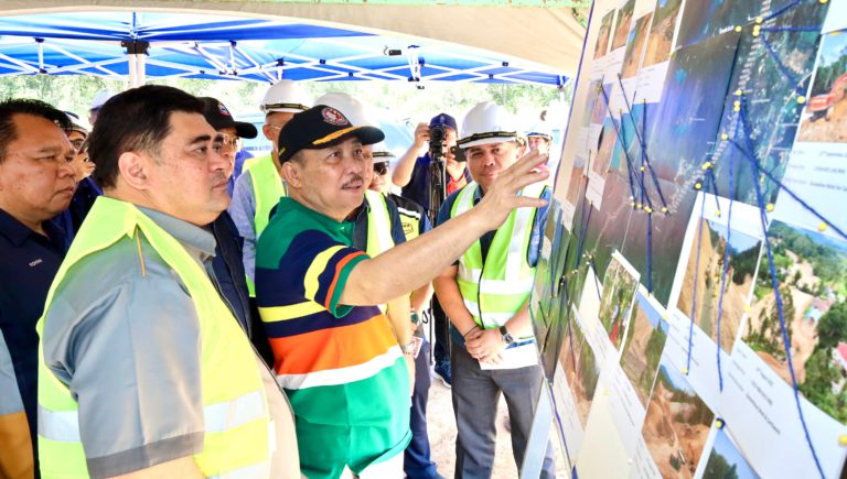 Projek Lebuhraya Pan Borneo Serusop – Pinturu  berjalan lancar 