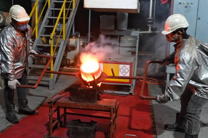 Smelting process