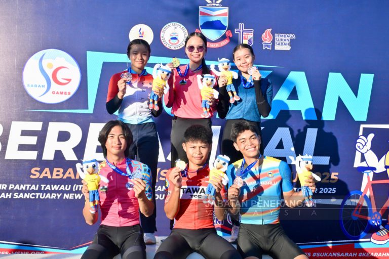 SAGA XI : Ranau dan Tawau kuasai acara berbasikal Cross Country