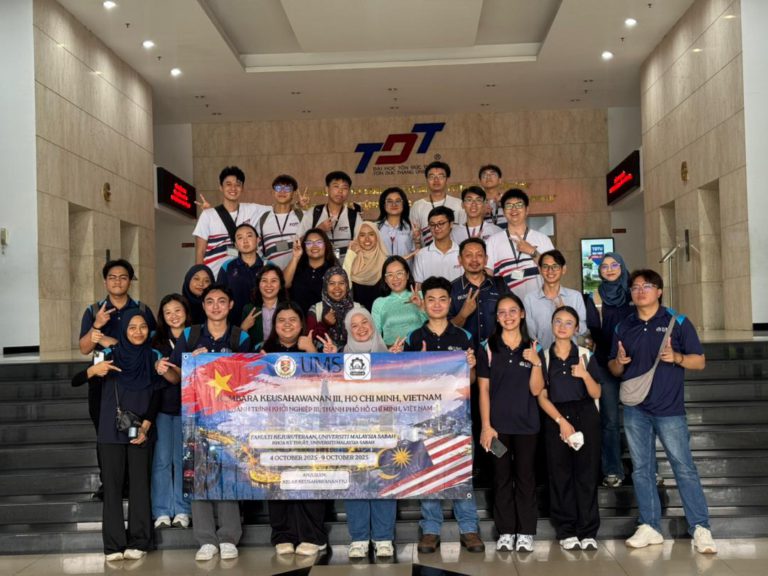 Pelajar kejuruteraan UMS jayakan kembara keusahawanan di Ho Chi Minh
