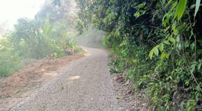 Annuar prihatin, masalah jalan rosak di Kampung Gaulan akhirnya selesai