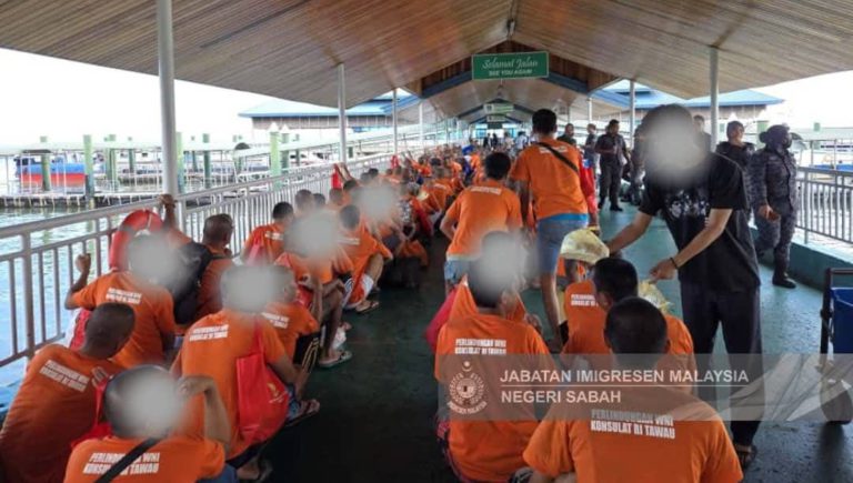 255 PATI Indonesia dihantar pulang ke negara asal